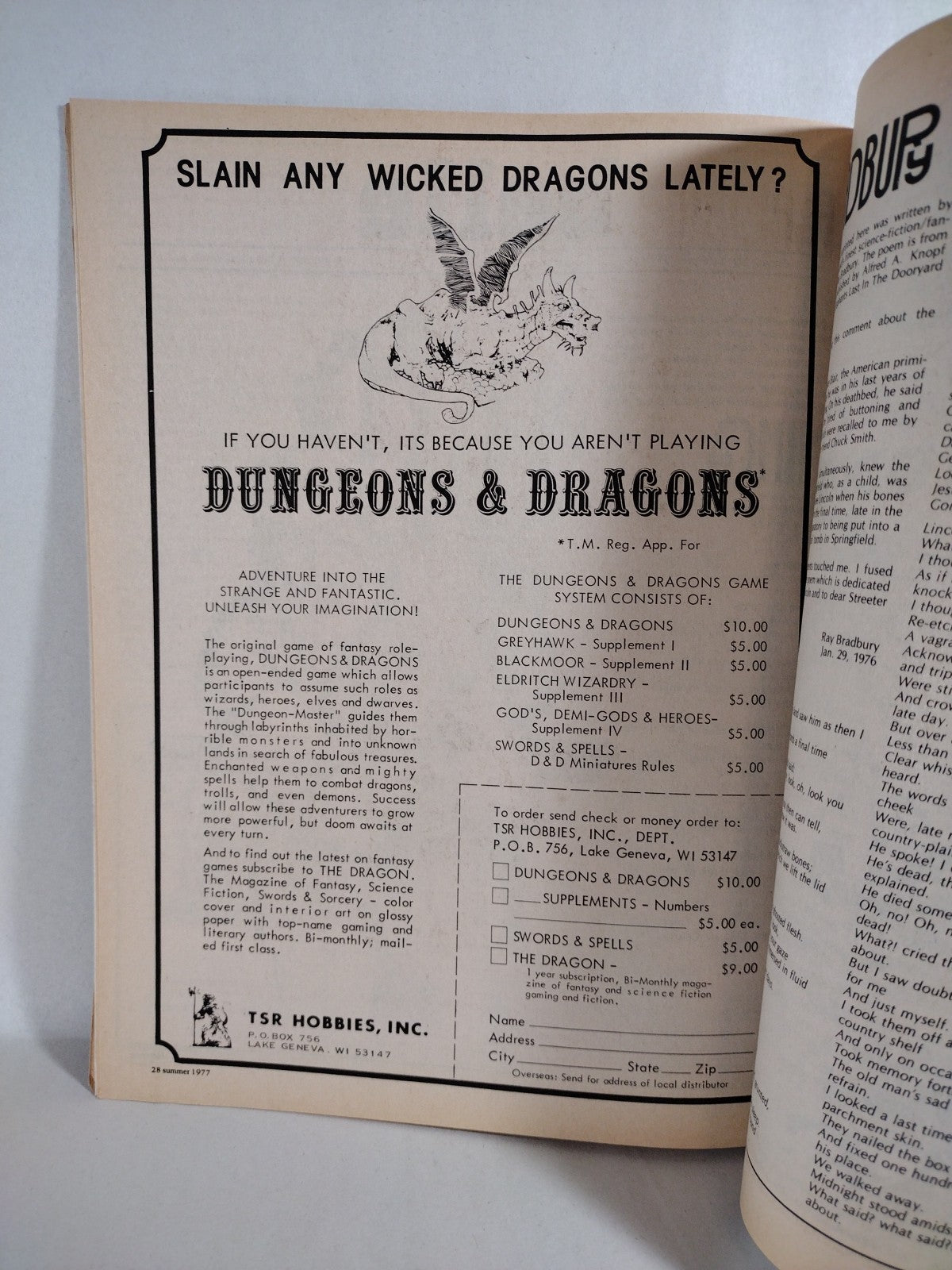 Cobblestone #27 (1977) Magazine Of All The Arts W Alex Nino Print Bruce Berry FN