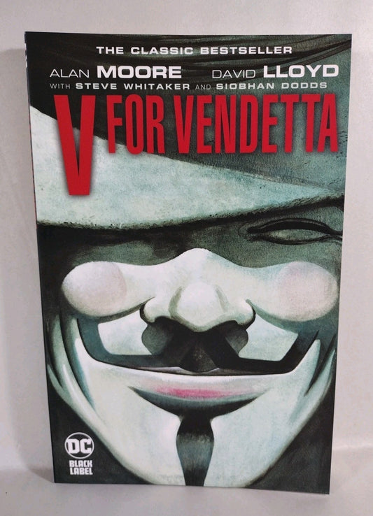 V For Vendetta (2022) DC Black Label Complete Collection Alan Moore TPB SC