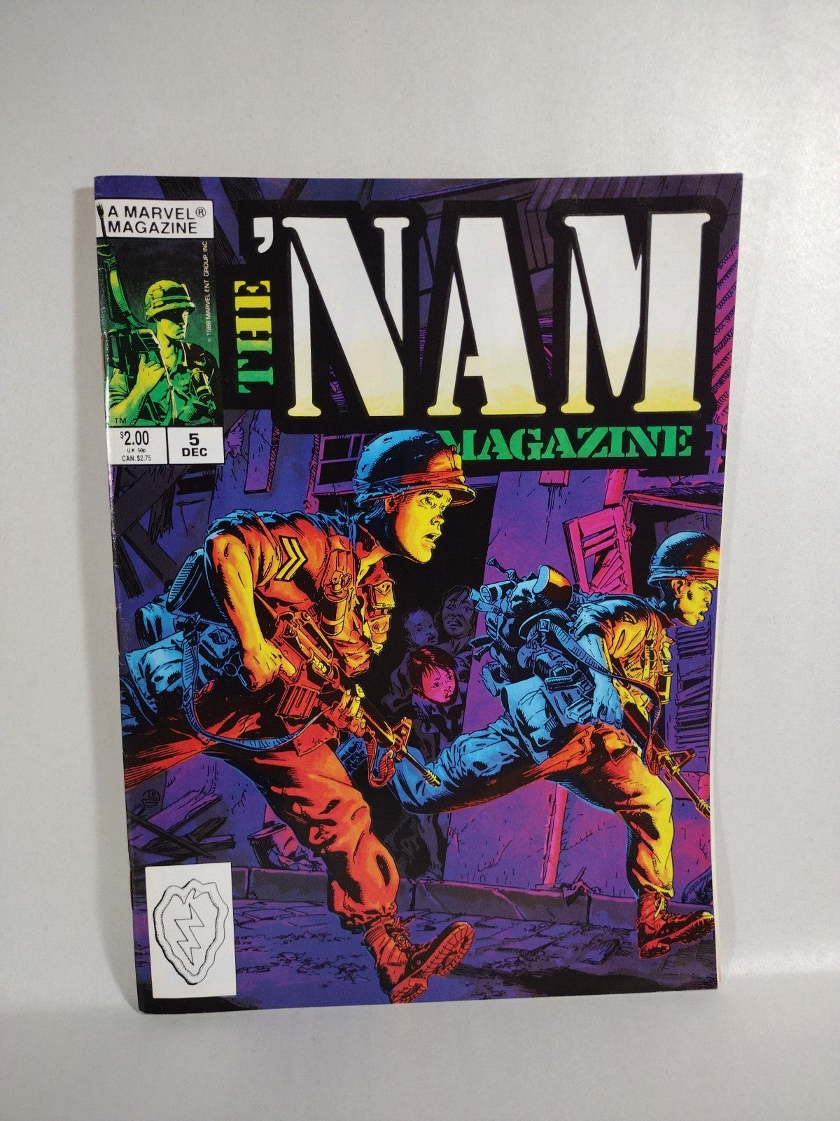 The NAM Magazine (1988) Marvel Comic Lot Set #1 2 3 4 5 7 Michael Golden FN