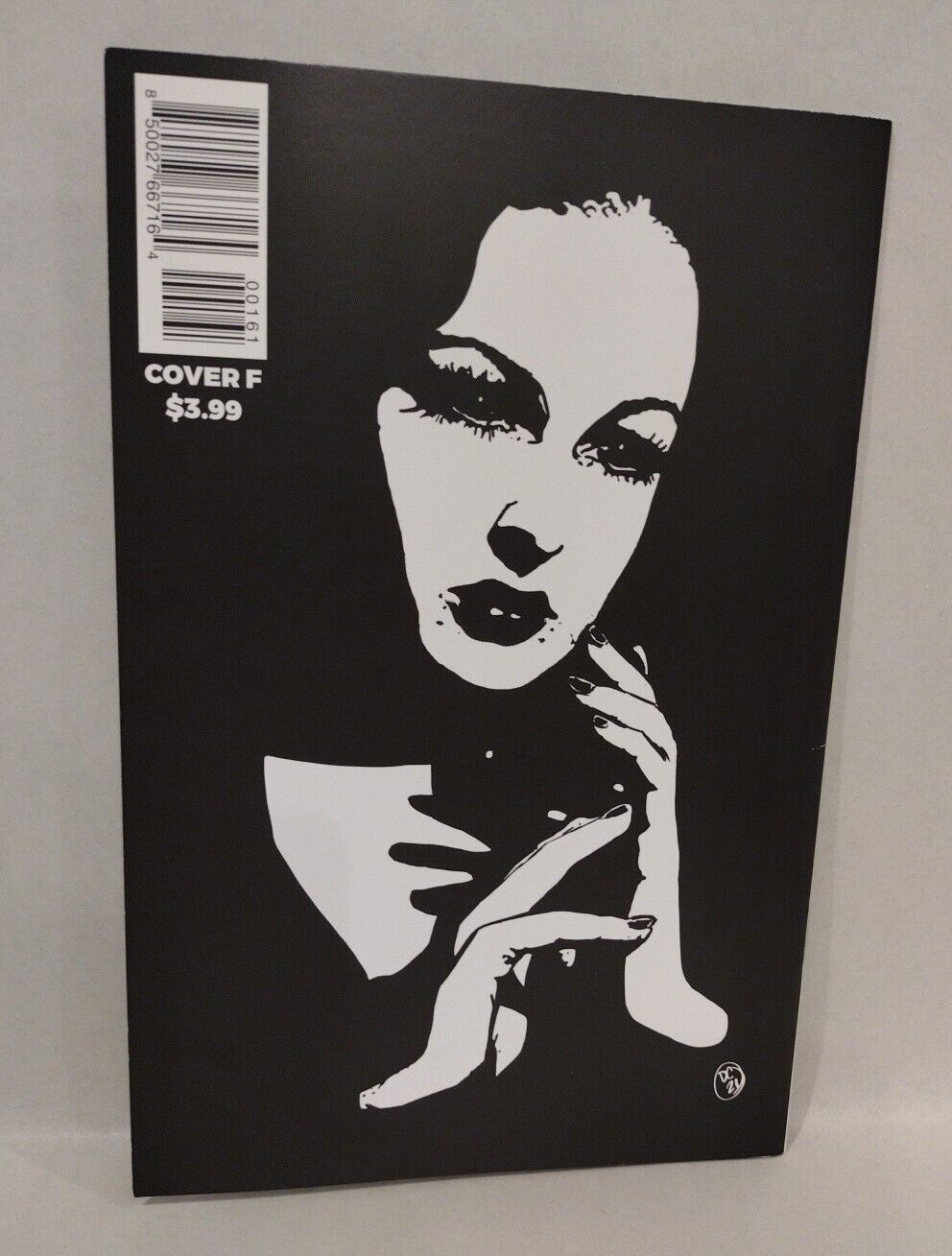 Follow Me Into The Darkness #1 (2022) Behemoth Blank Sketch Comic W Original Art