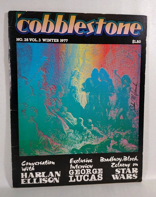 Cobblestone #27 (1977) Magazine Of All The Arts W Alex Nino Print Bruce Berry VG