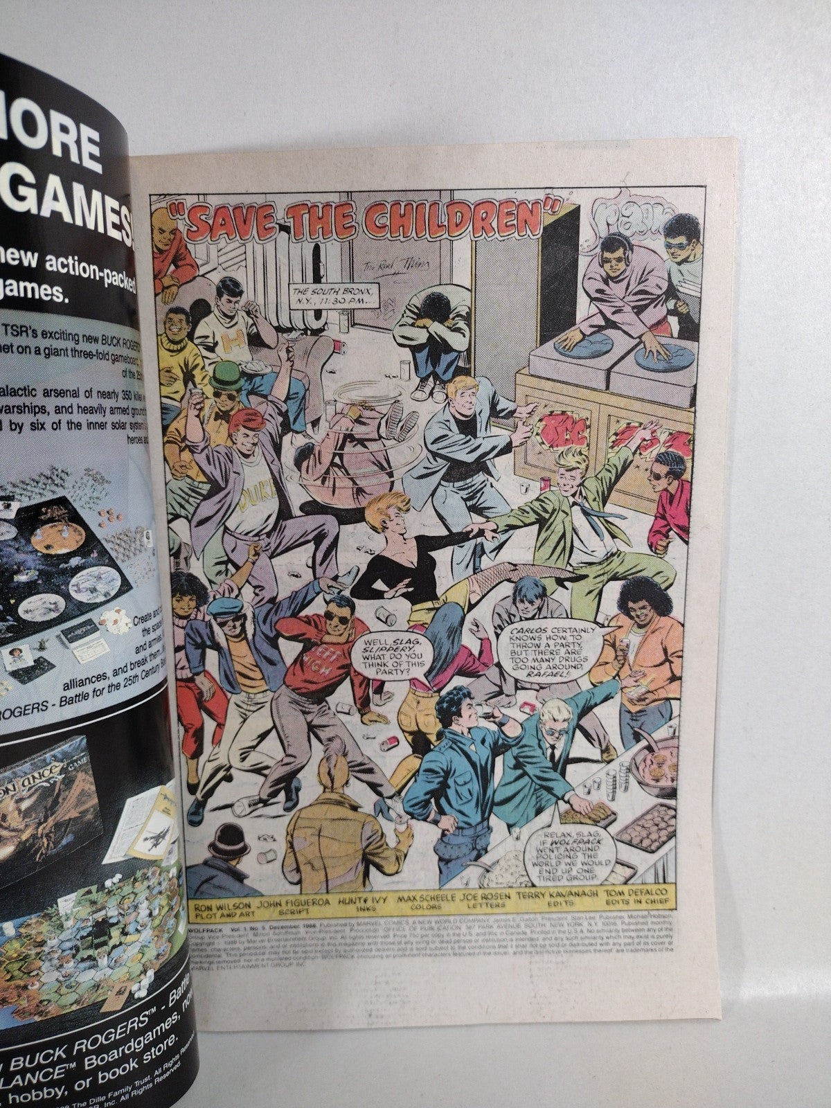 Wolfpack (1988) Marvel Comic Lot 2 3 5 6 7 8 9 10 11 Larry Hama Ron Wilson VF-NM