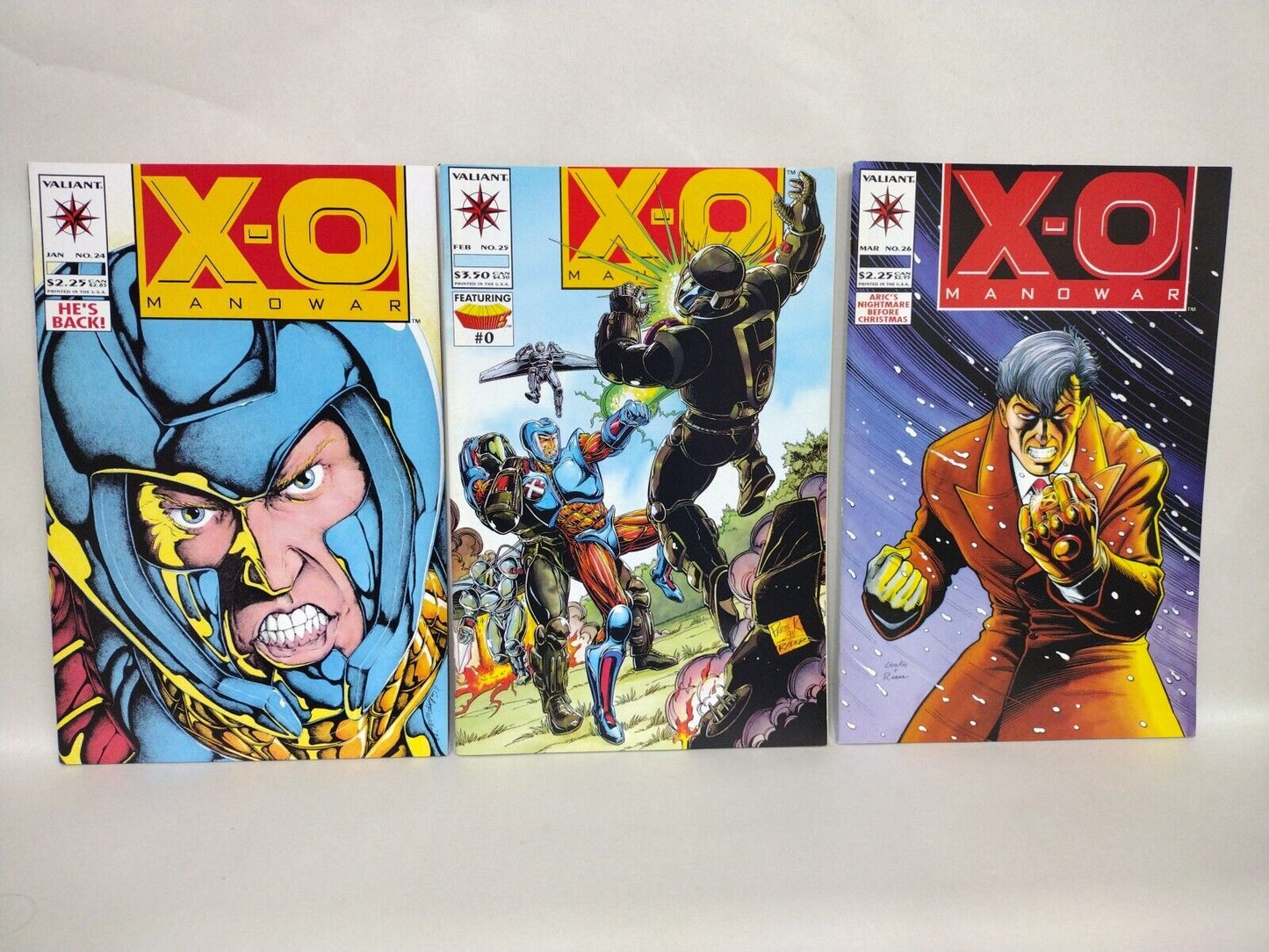 X-O Manowar (1992) Complete Valiant Comic Series #1-67 0 Yearbook Database 