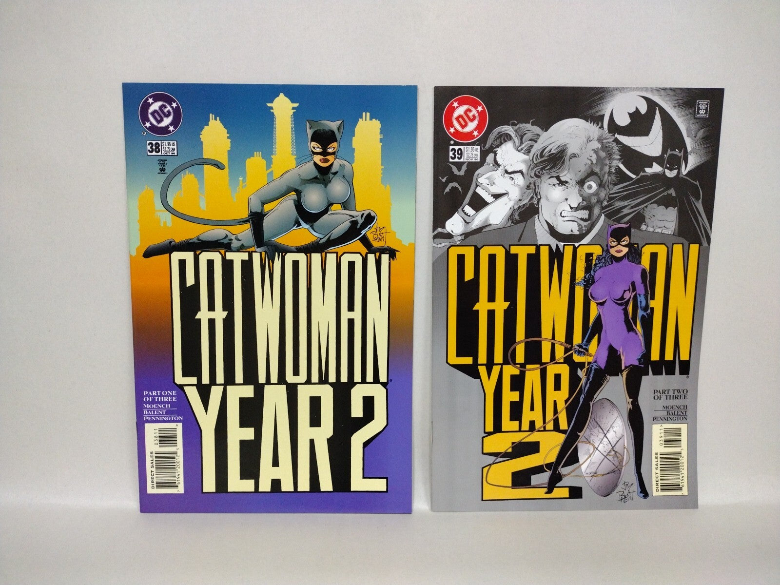 Catwoman 1996 DC Comic Lot Set 34 35 36 37 38 39 40 41 44 45 Annual 3 Vampirella