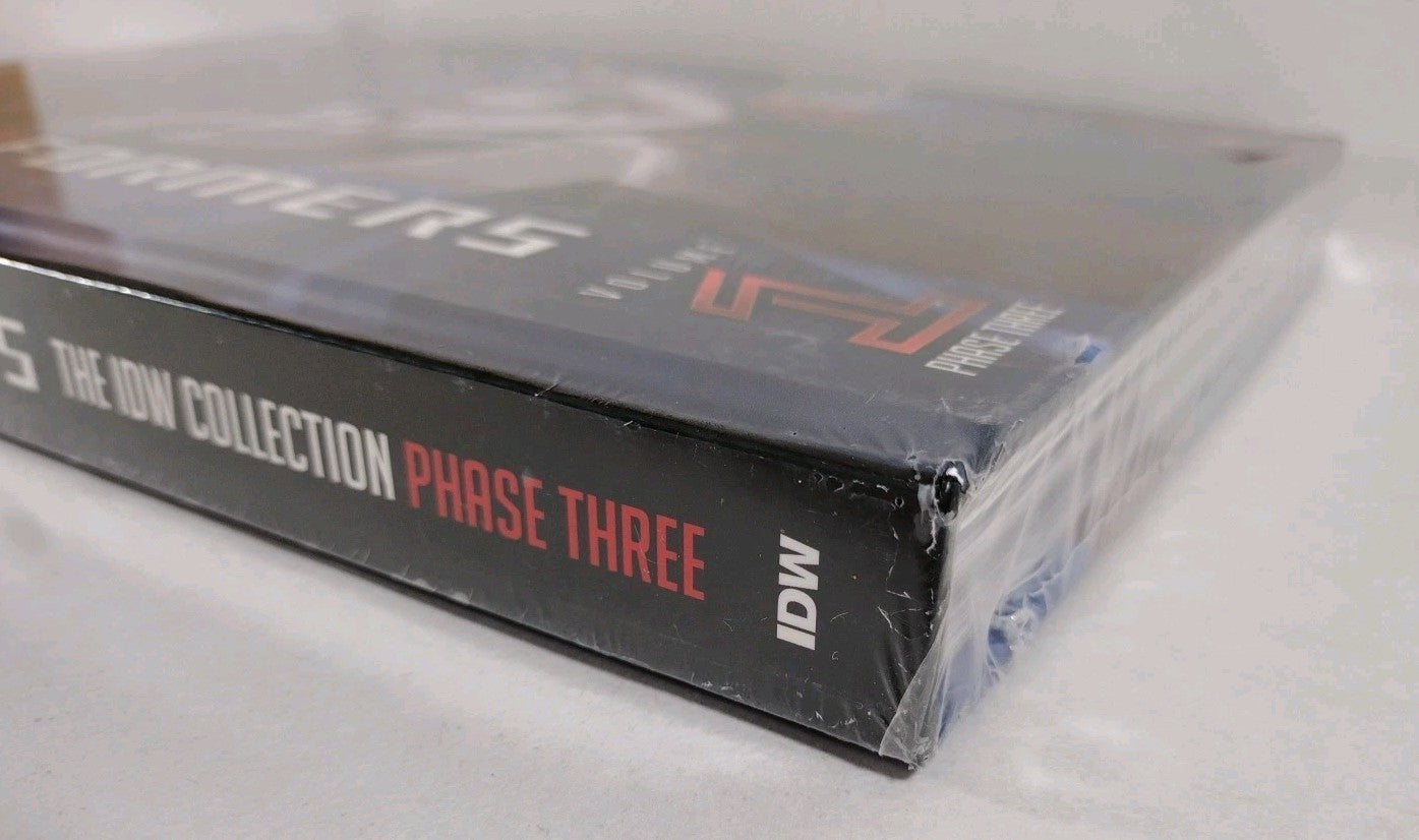 TRANSFORMERS IDW Collection Phase Three Vol 1 Hardcover Sealed W Damage 