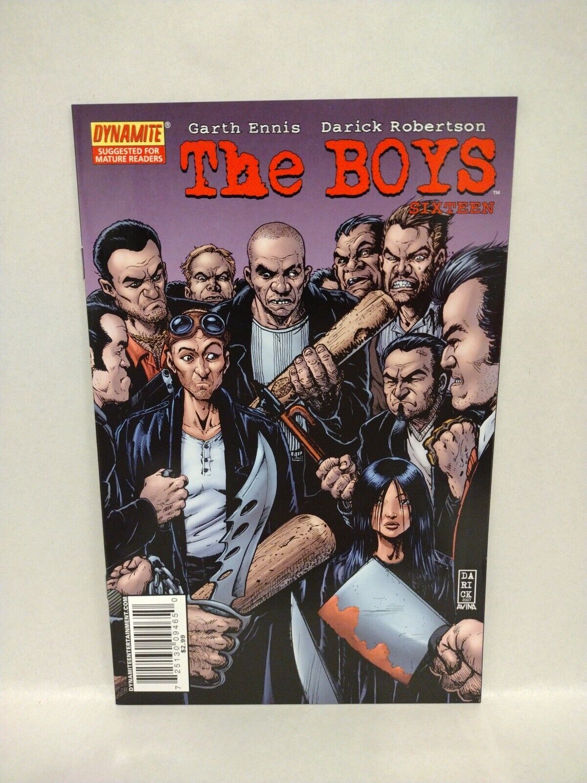 The Boys (2007) Dynamite Comic Lot Set #15 16 17 18 Garth Ennis Robertson VF-NM