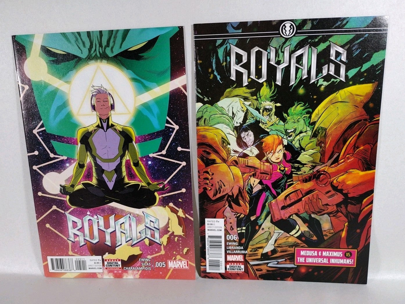 Royals (2017) Complete Inhumans Marvel Comic Lot Set #1-12 Jonboy Meyers NM