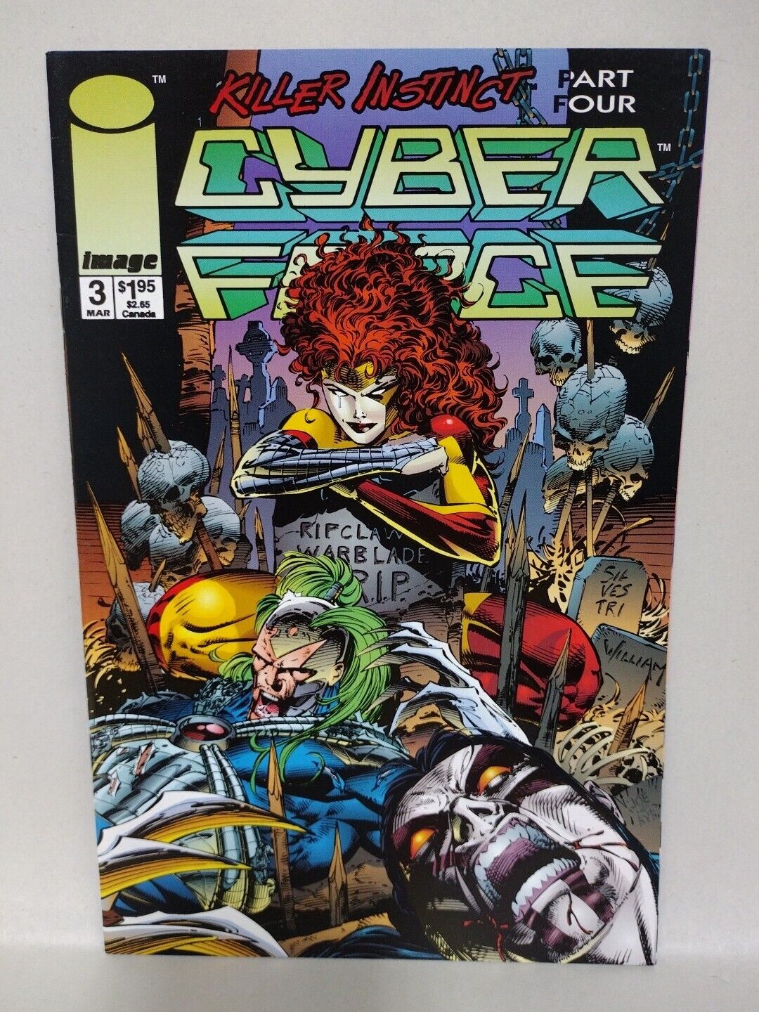 Wildcats #6 7 Cyber Force #2 3 (1993) Image Comics Killer Instinct Pt 1 2 3 4