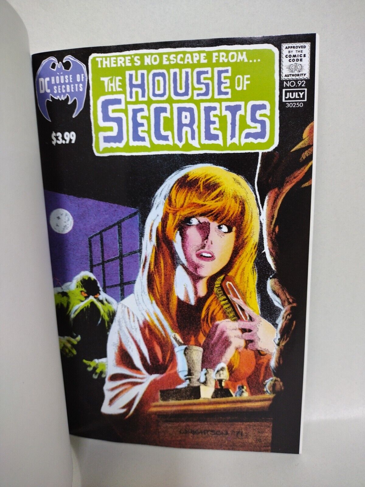 House Of Secrets 94 Facsimile (2024) DC Comic Sketch Cover W Original DCastr Art