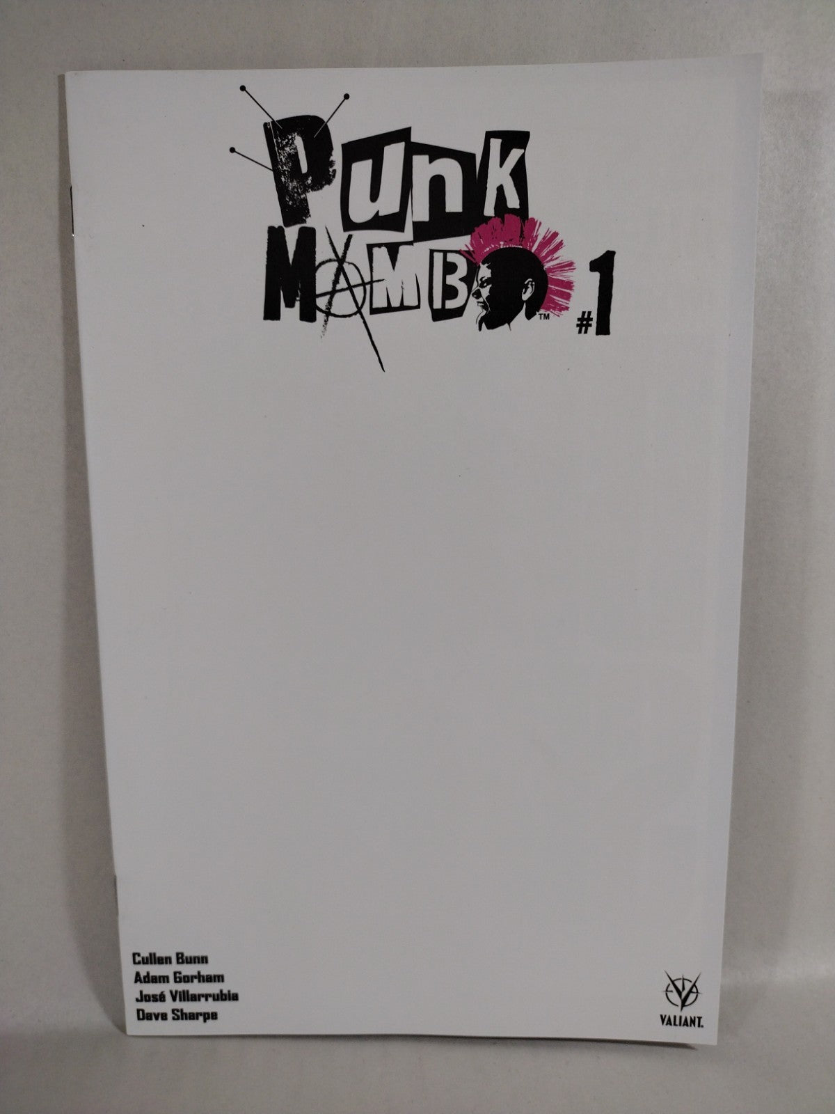 Punk Mambo #1 (2019) Valiant Blank Sketch Variant Cover Comic New NM