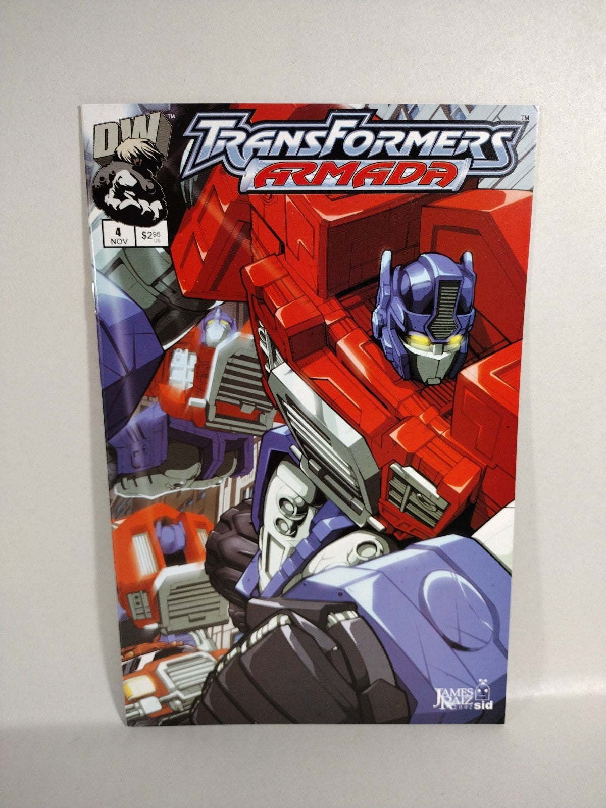 Transformers Armada (2002) DW Comic Lot #1 2 3 4 5 6 8 PREVIEW +Holo-Foil Var