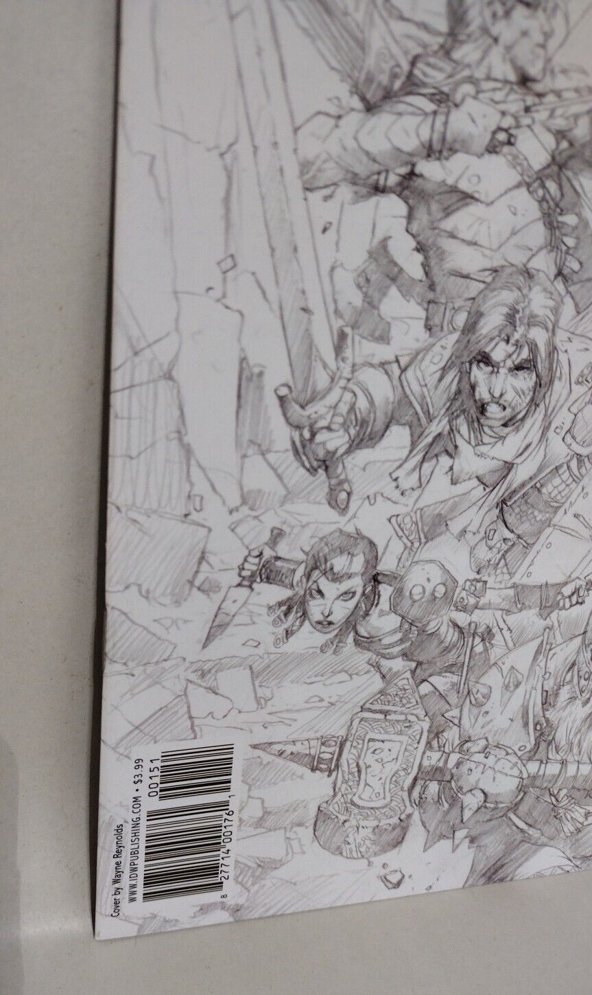 Dungeons & Dragons #1 (2010) IDW Comic Hastings Module Sketch Variant Cover NM