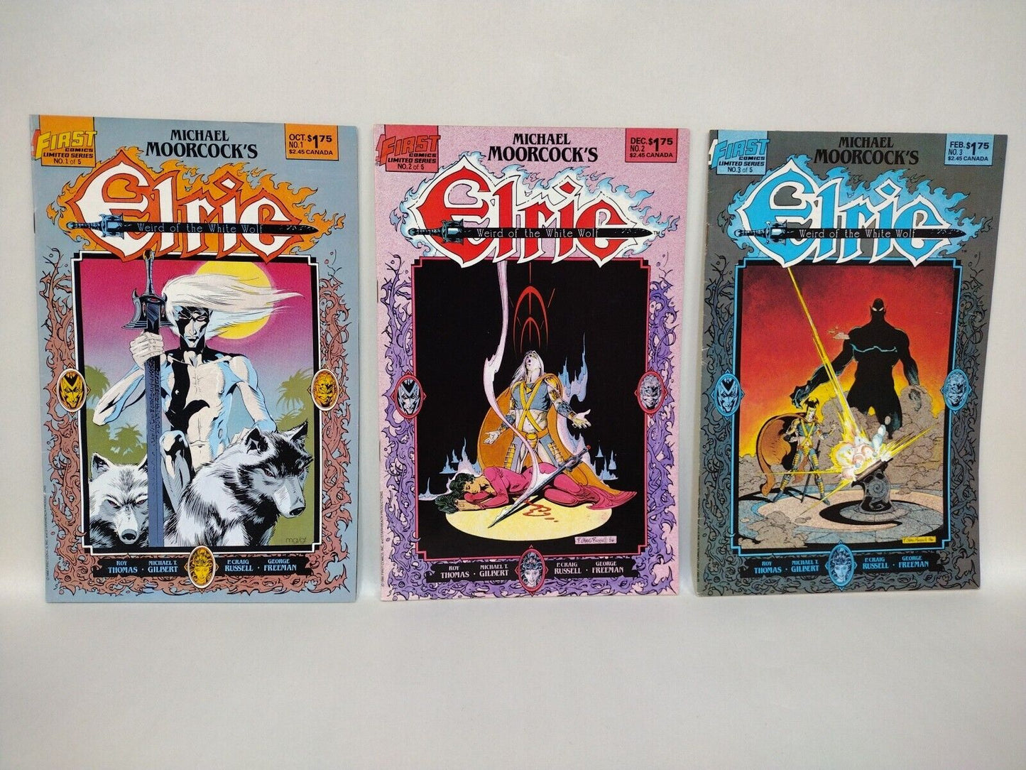 Michael Moorcock Elric (1983) PC Comic Reader Set 26 Issue Low Grade Lot