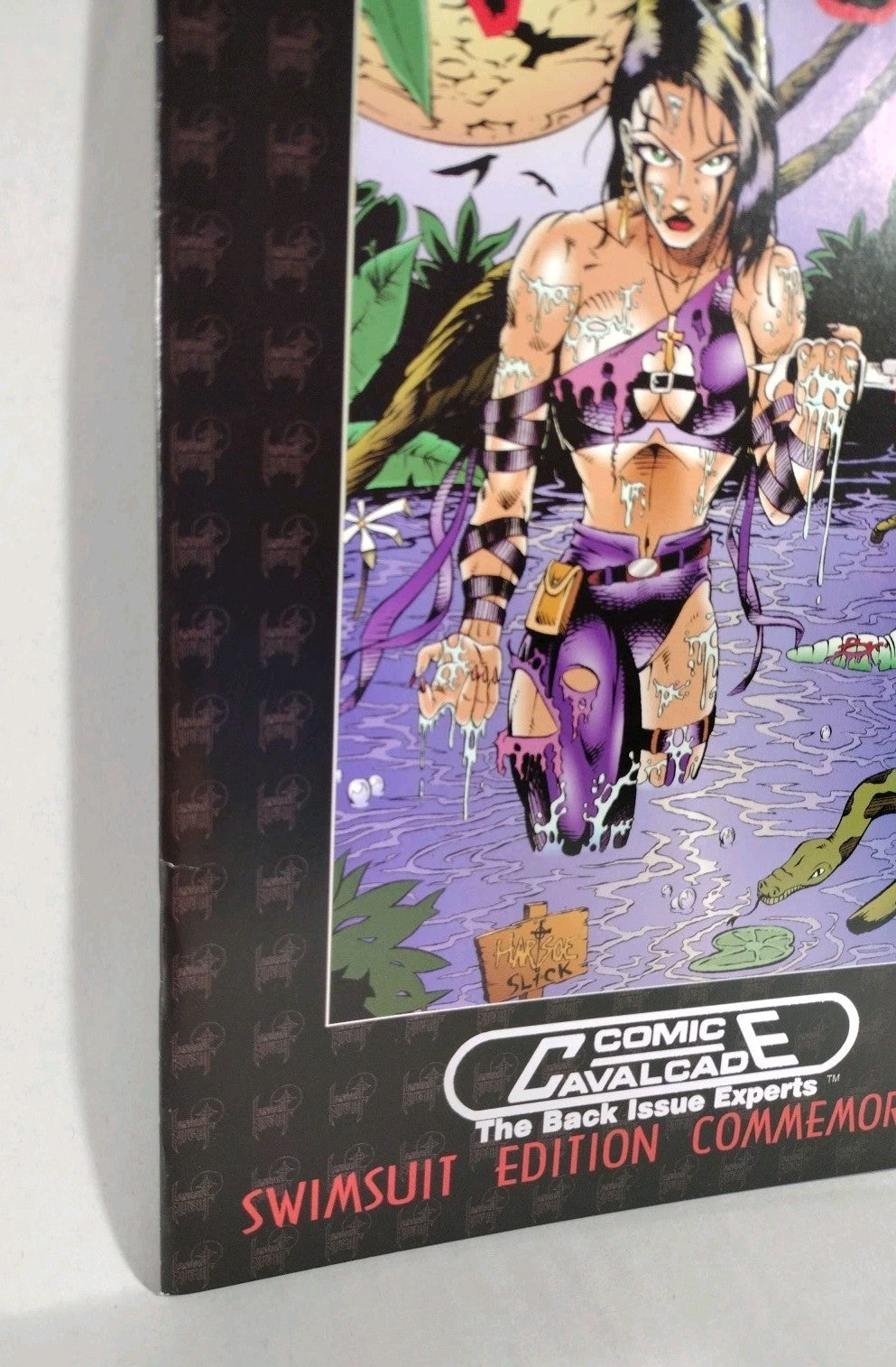 Razor Swimsuit Commorative Edition 1 (1996) London Night Studios Silver Foil Var