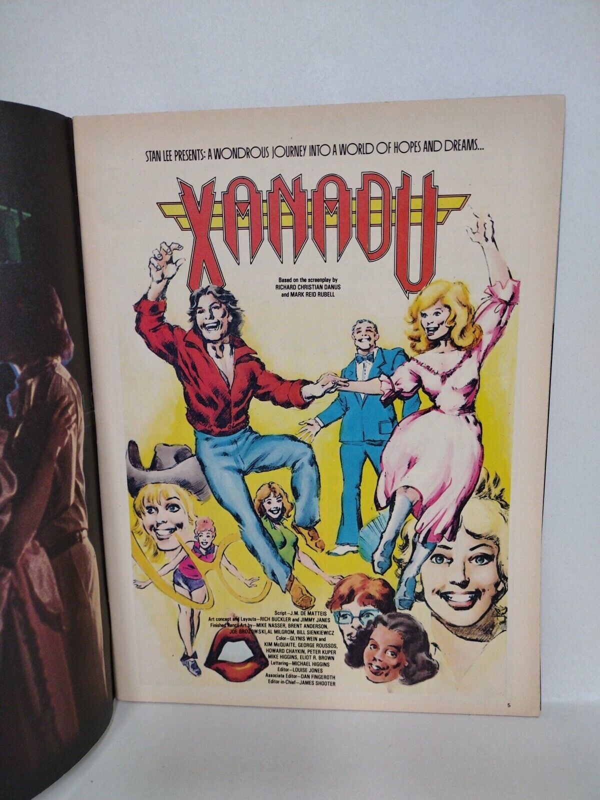 Marvel Super Special #17 (1980) Xanadu Comic Magazine Olivia Newton John