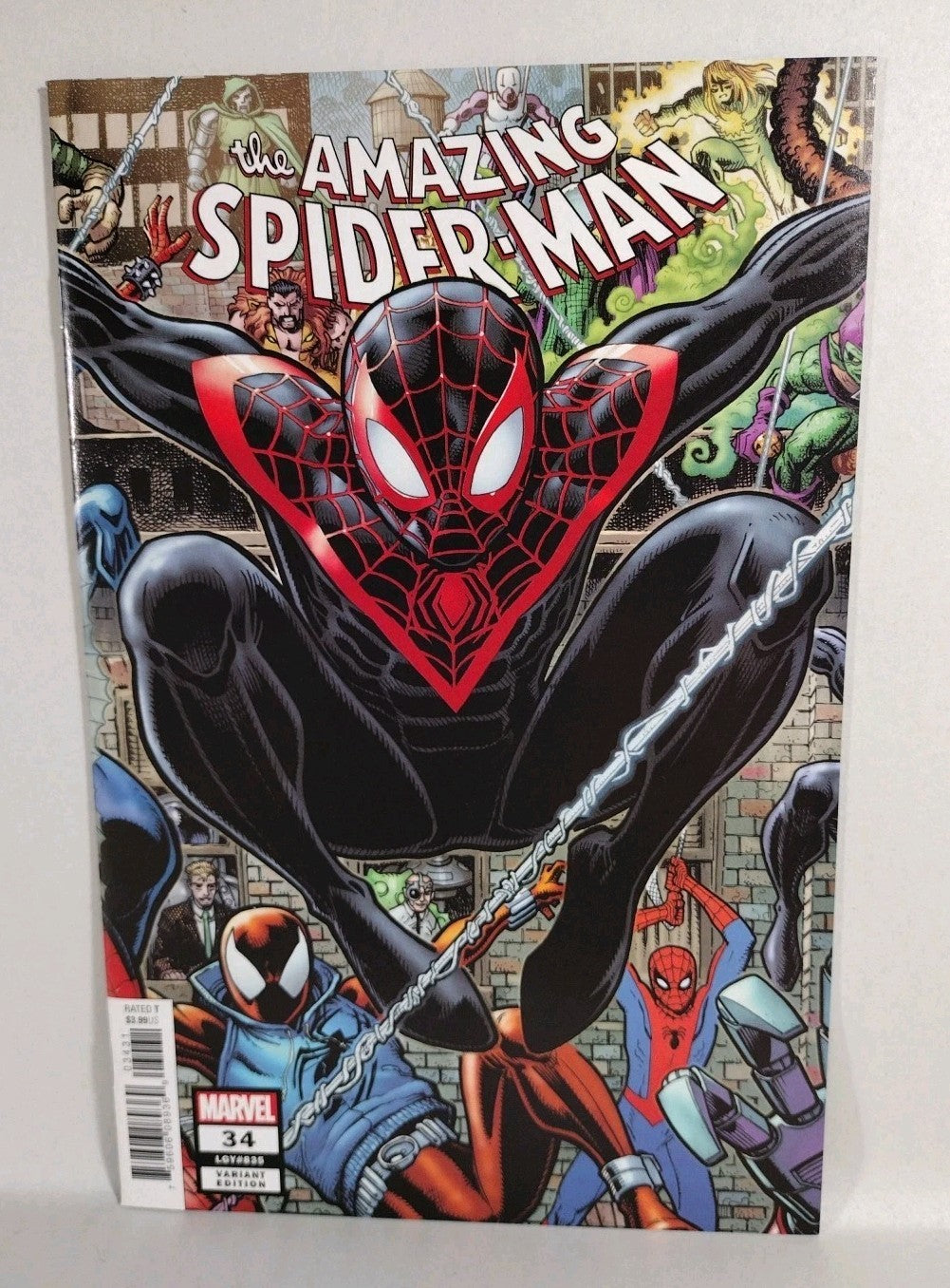 Spider-Man (2020) Marvel Comic Connecting Puzzle Variant Set Amazing 2099 Symbio