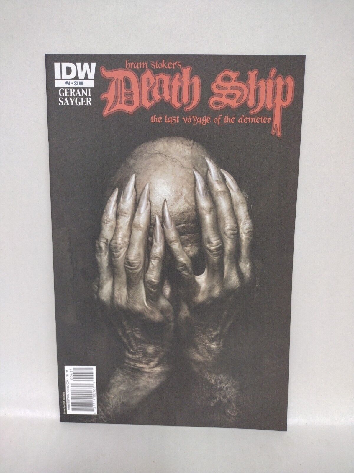 Bram Stoker’s Death Ship The Last Voyage Of The Demeter (2010) IDW Comic Set 1-4