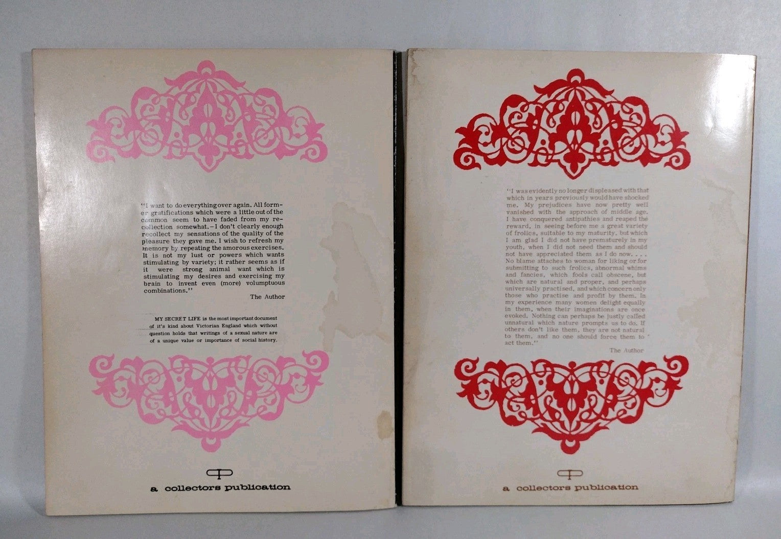 My Secret Life (1967) Magazine Lot Set #1-10 Reader Copies Collectors Pub