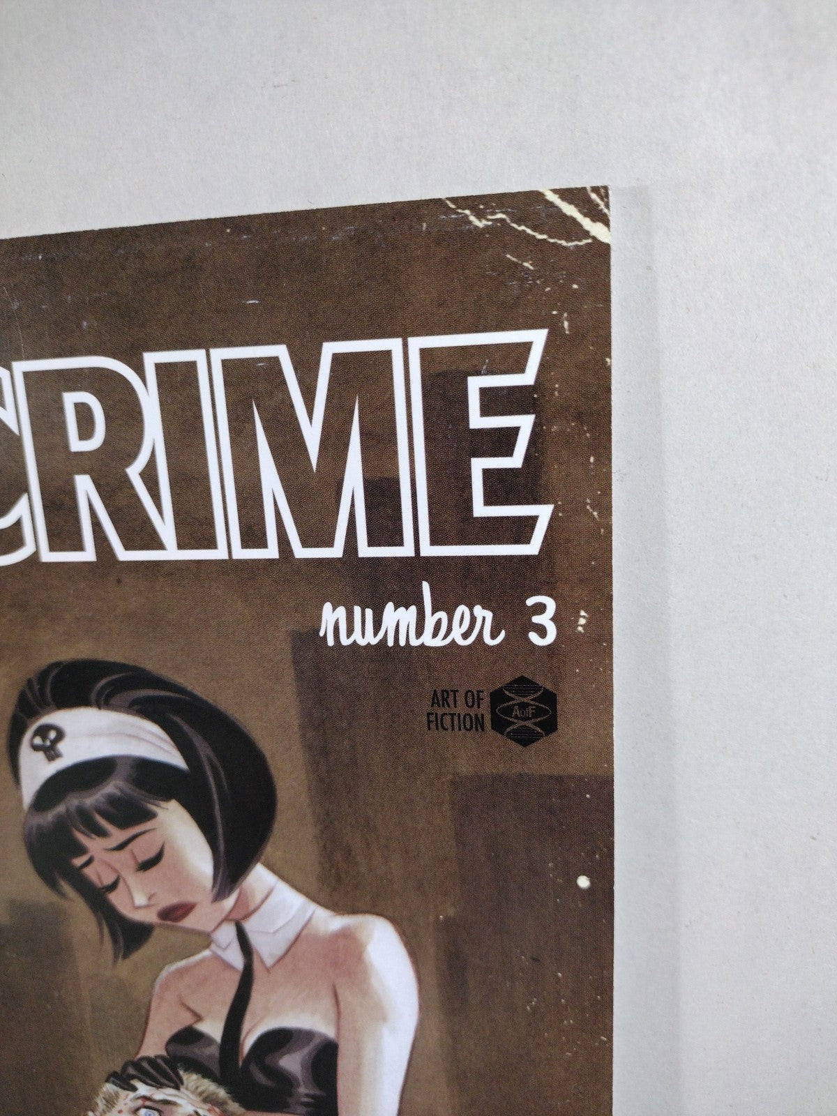 All Crime Comics #3 (2012) Art of Fiction Bruce Timm Cover Aged VF/NM