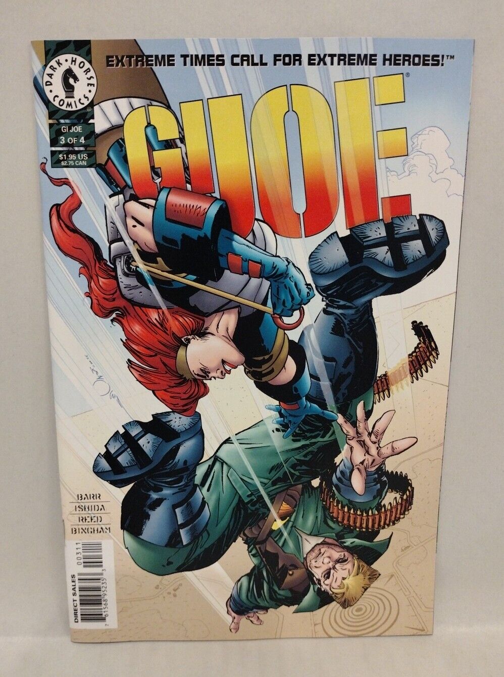 GI Joe (1995) Complete Dark Horse Extreme Comic Lot Set #1 2 3 4 1st Iron Klaw