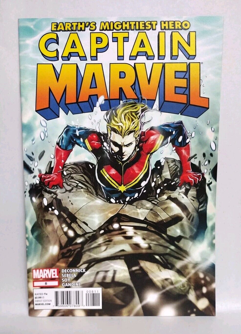 Captain Marvel (2012) Comic Lot Set #2 3 4 6 7 8 Deconick Dexter Soy NM