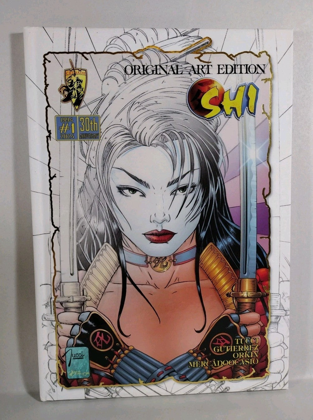 Shi Way of the Warrior (2024) Crusade Comic Original Art Edition Hardcover New 