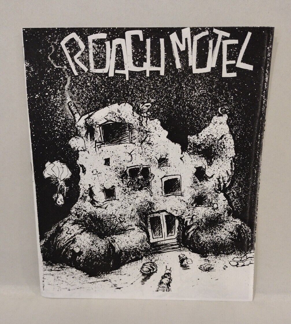 Roach Motel (2009) Comic Zine W Original 9 X 12" Inked Art Brian Oliveira