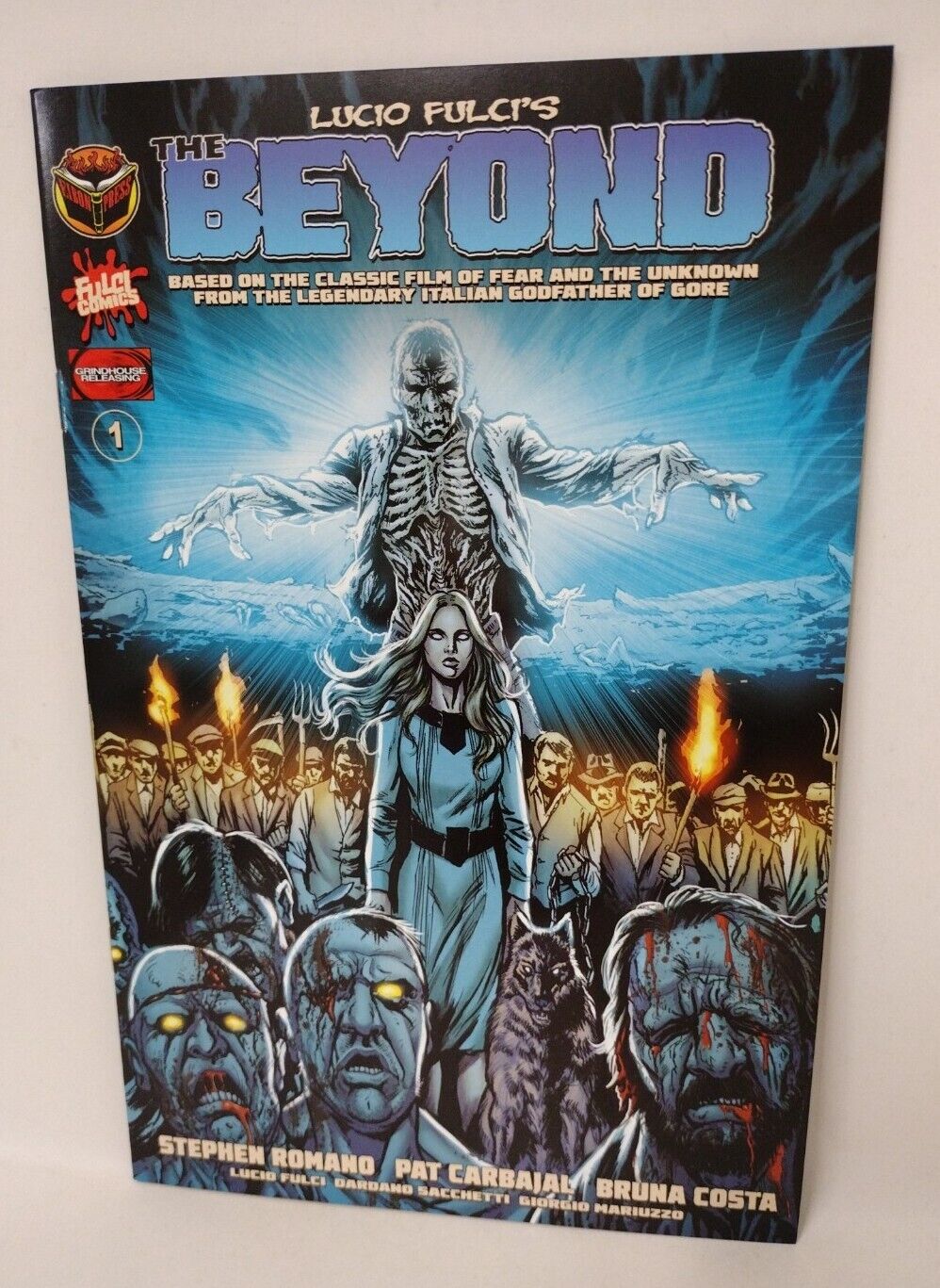 Lucio Fulci THE BEYOND 1 (2021) Standard Edition Eibon Press Comic Romano NM