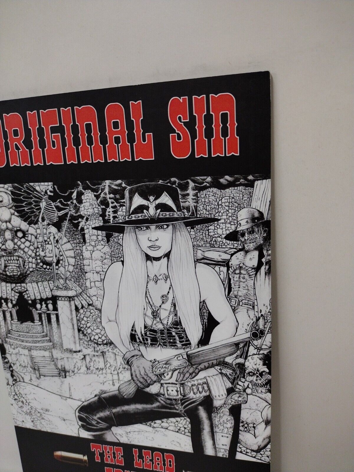 Original Sin Vol 1 (2012) GIH Lead Edition Wild Angels TPB Signed Joe Tim Vigil