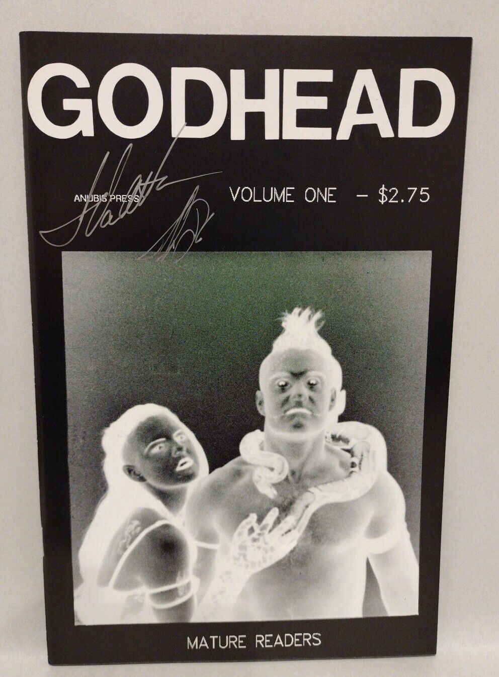 Godhead (1992) Anubis Comic Lot Set #1 & Limited ED SIGNED #'d 2 Bergerud Atta