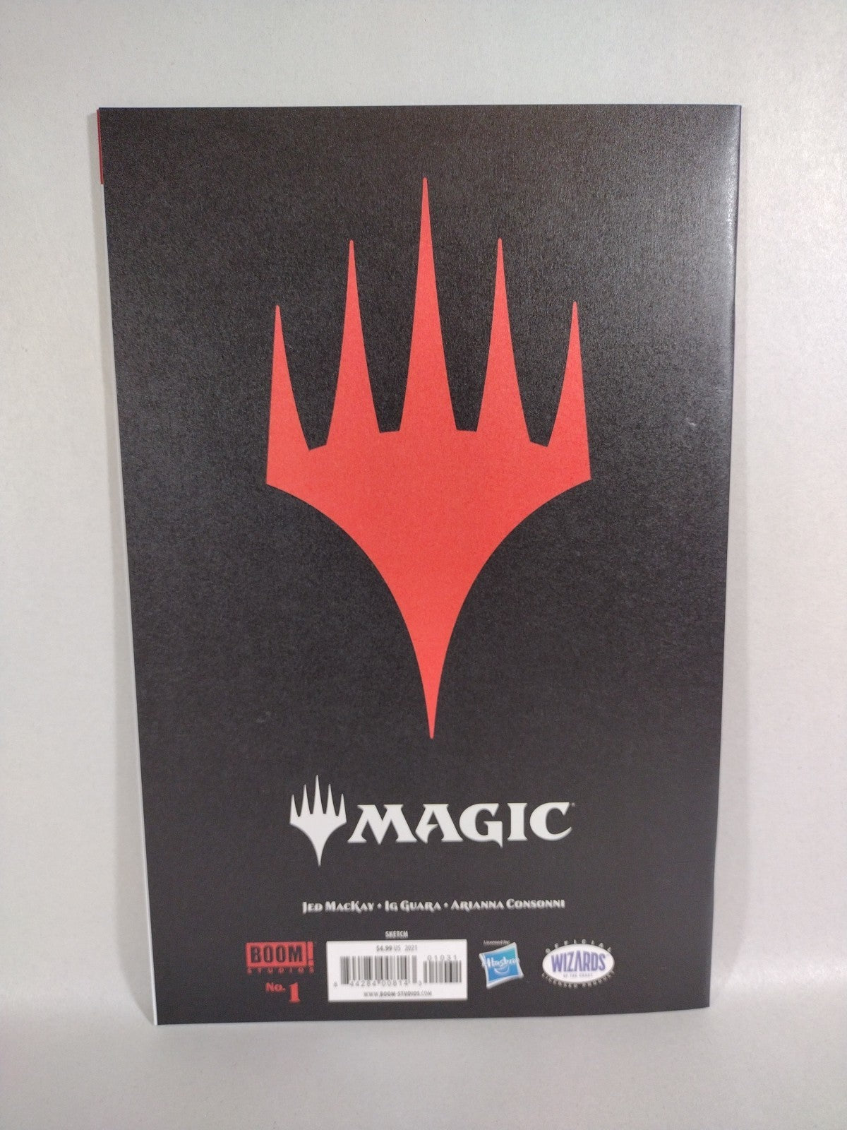 Magic #1 (2021) Boom Studios Purple Blank Sketch Variant Cover Comic NM