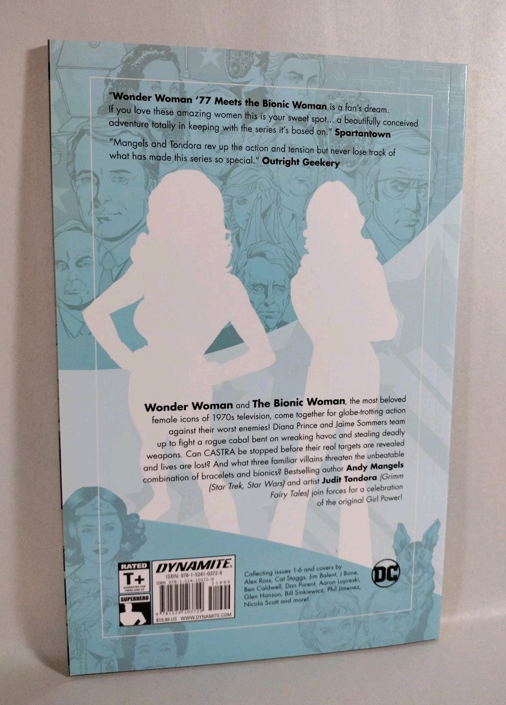 Wonder Woman '77 Meets The Bionic Woman (2017) Dynamite TPB Alex Ross Cover New