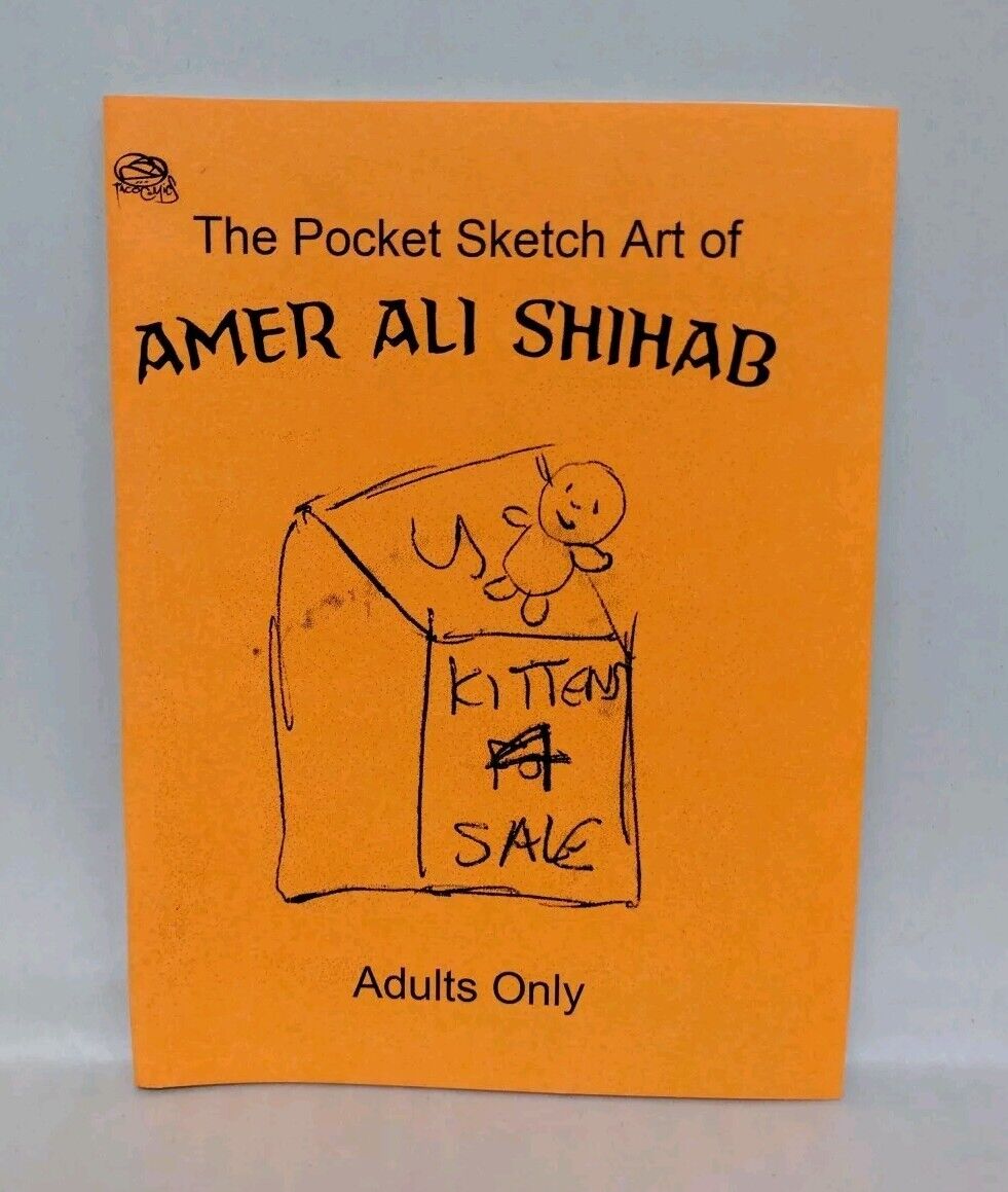 Pocket Sketch Art Of Amer Ali Shihab (2012) Taco Comics Sketchbook