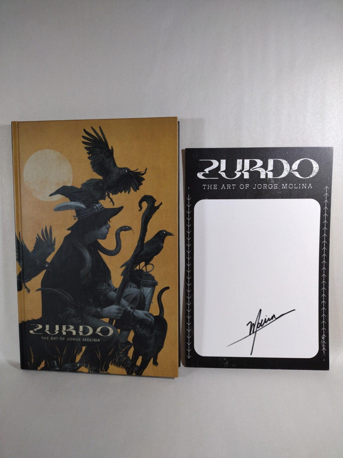Zurdo Art Of Jorge Molina HC W Signed Bookplate New