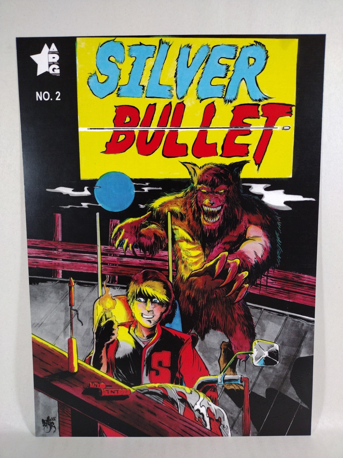 My Werewolf Portfolio Dave Castr Signed #d Art Print Set American Retro Graphics