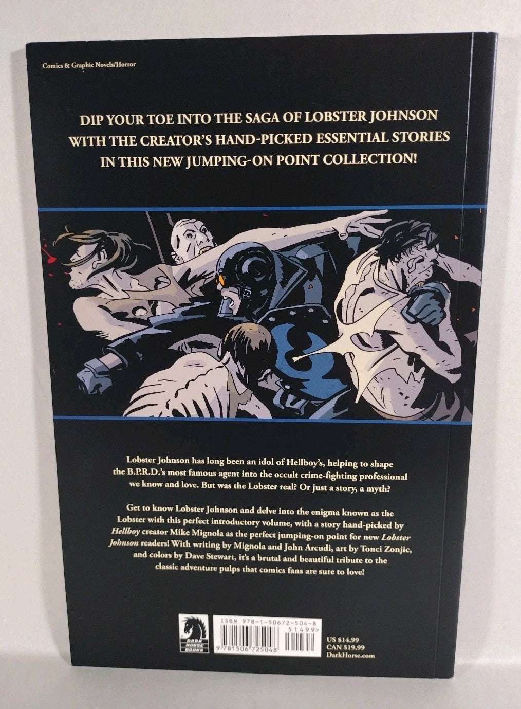 Hellboy Universe Essentials Lobster Johnson (2022) Dark Horse Mignola TPB New