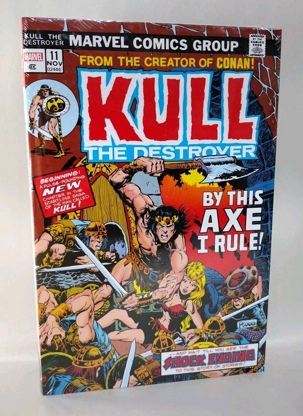 Kull The Destroyer Marvel Years Omnibus Mike Ploog DM Variant HC New Sealed 