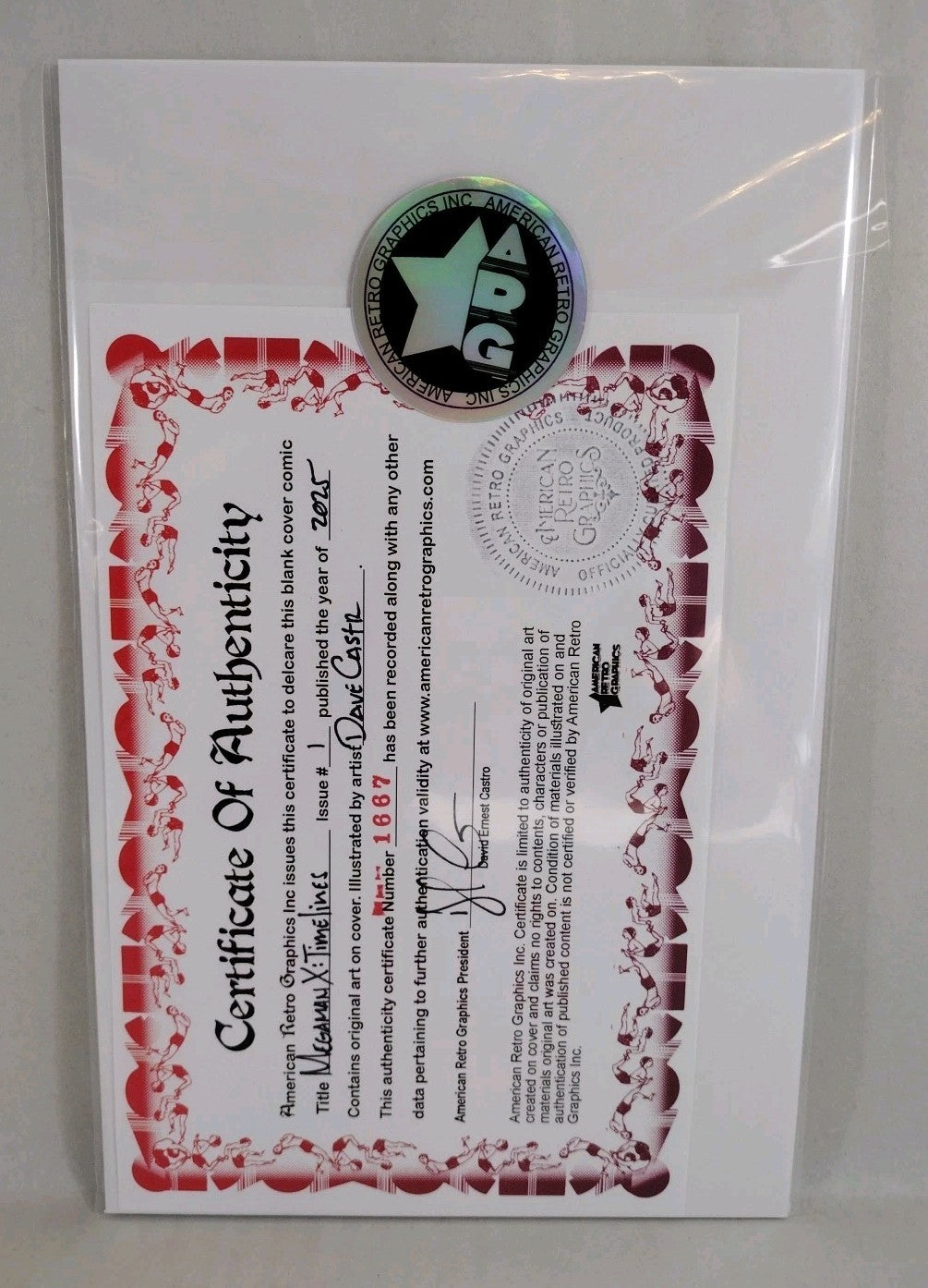 MegaMan X #1 (2025) Udon Capcom Sketch Cover Comic W Original Dave Castr Art