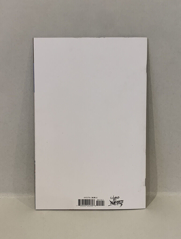 FANTASTIC FOUR #1 Blank Cover Variant Comic 2022 W Original BOB KURTHY Art COA