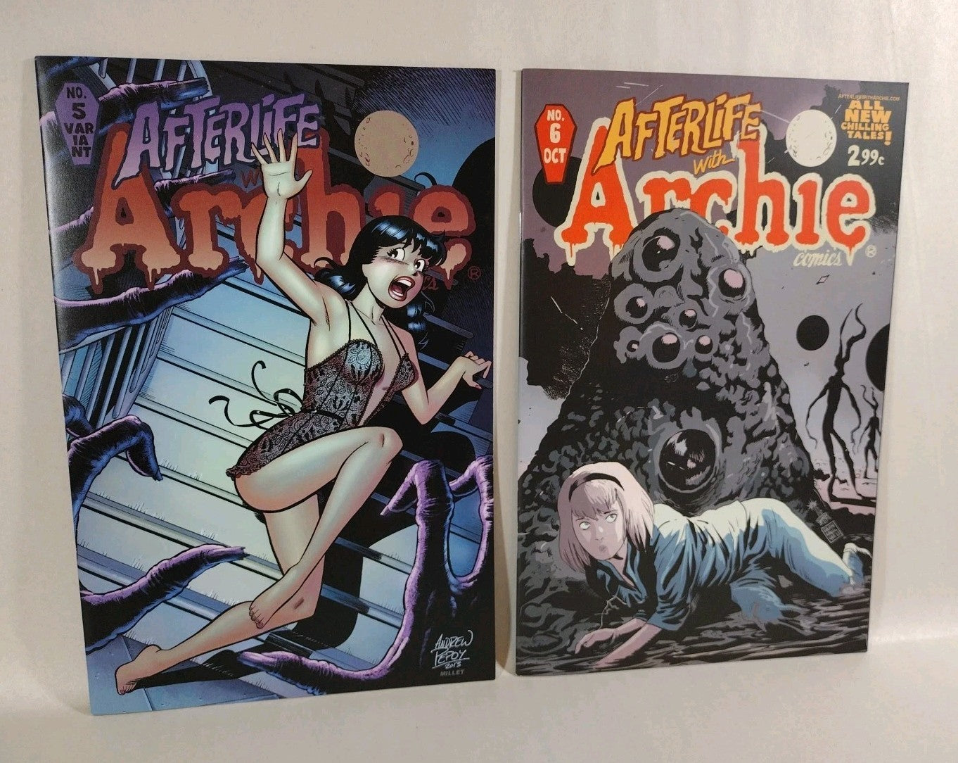 Afterlife With Archie (2013) Complete Comic Set  #1-10 HCF Pepoy Variants VF-NM