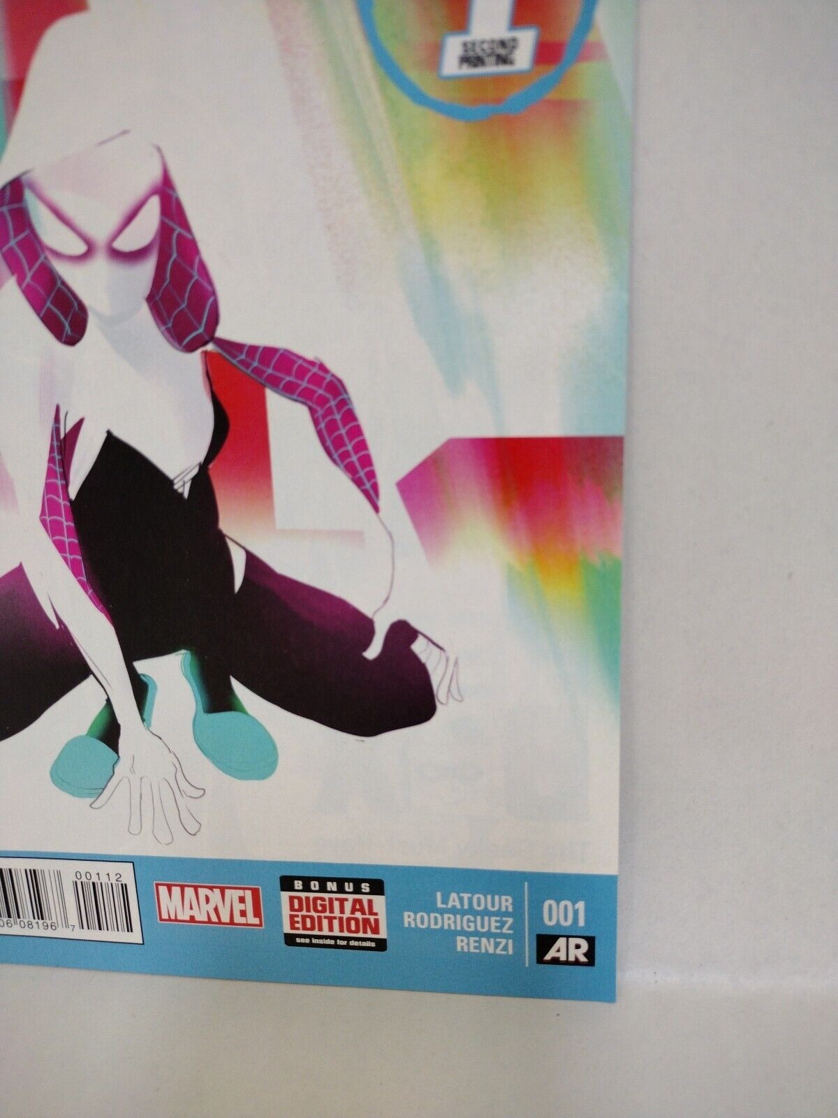 Spider-Gwen #1 (2015) Marvel Comic Mark Brooks Variant VF-NM