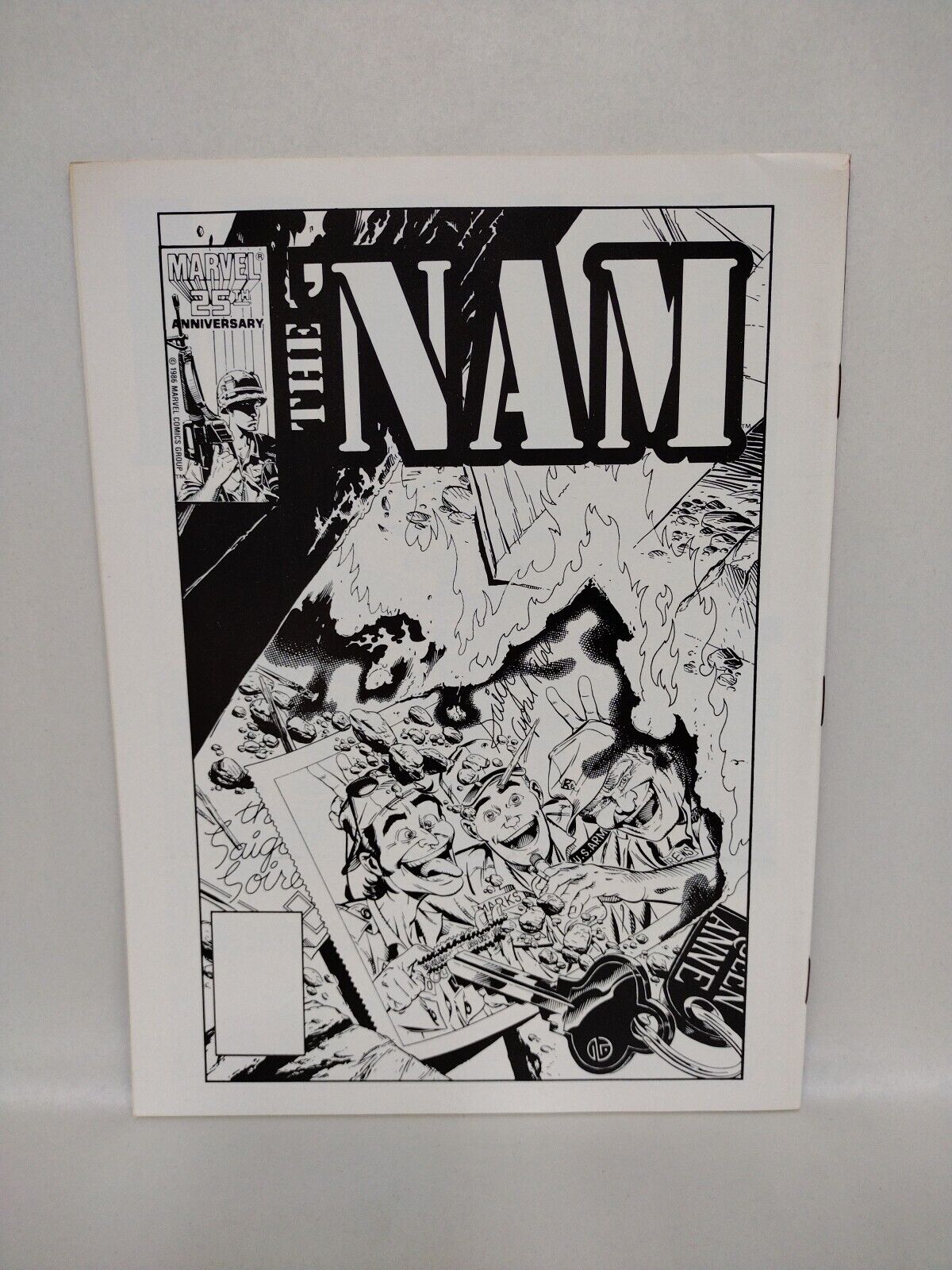 The NAM Magazine (1988) Marvel Comic Lot Set #1 2 3 4 5 Michael Golden FN