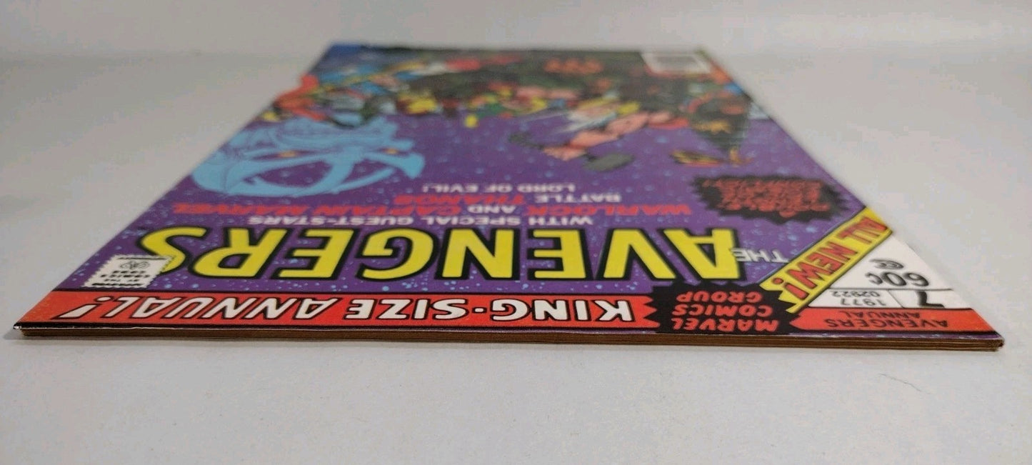 Avengers Annual #7 (1977) Marvel Comic Thanos Death Of Adam Warlock Starlin F-VF