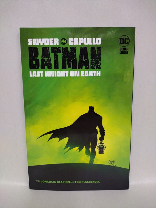 Batman Last Knight On Earth (2022) DC Comic TPB Scott Snyder Greg Capullo New 