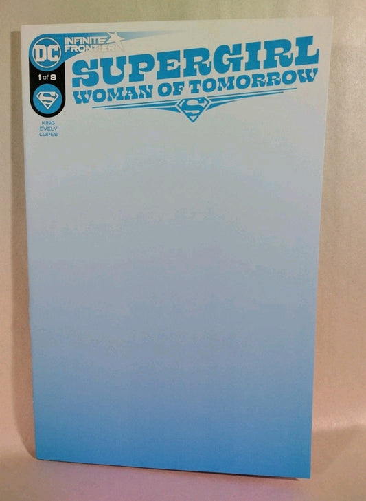 Supergirl Woman of Tomorrow #1 (2021) DC Comic Blank Variant Cover C NM