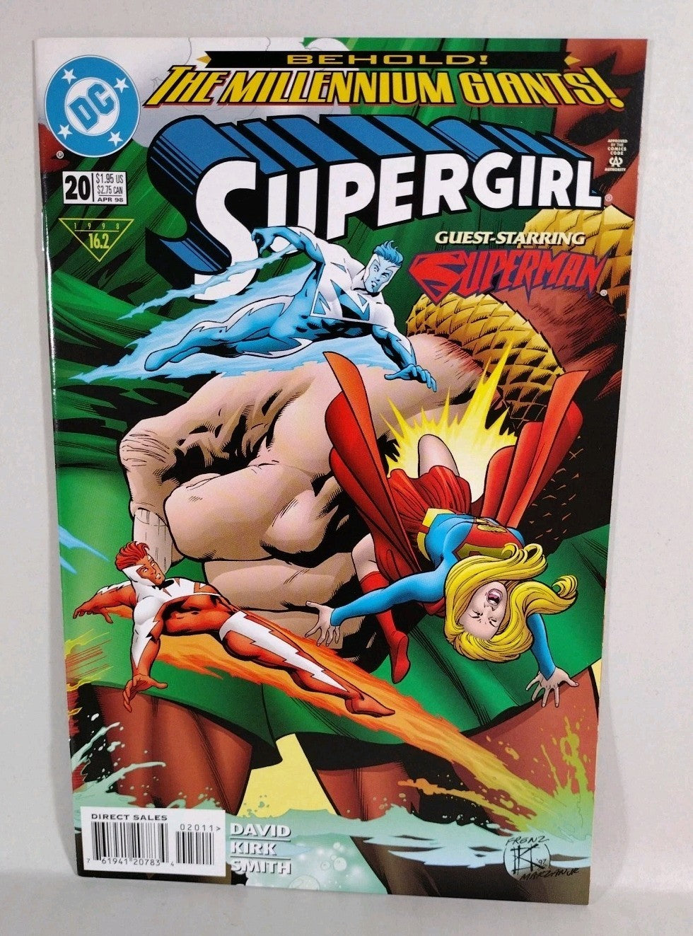 Superman: Behold! The Millennium Giants! #1-8 Complete Story + Tie-Ins Red Blue