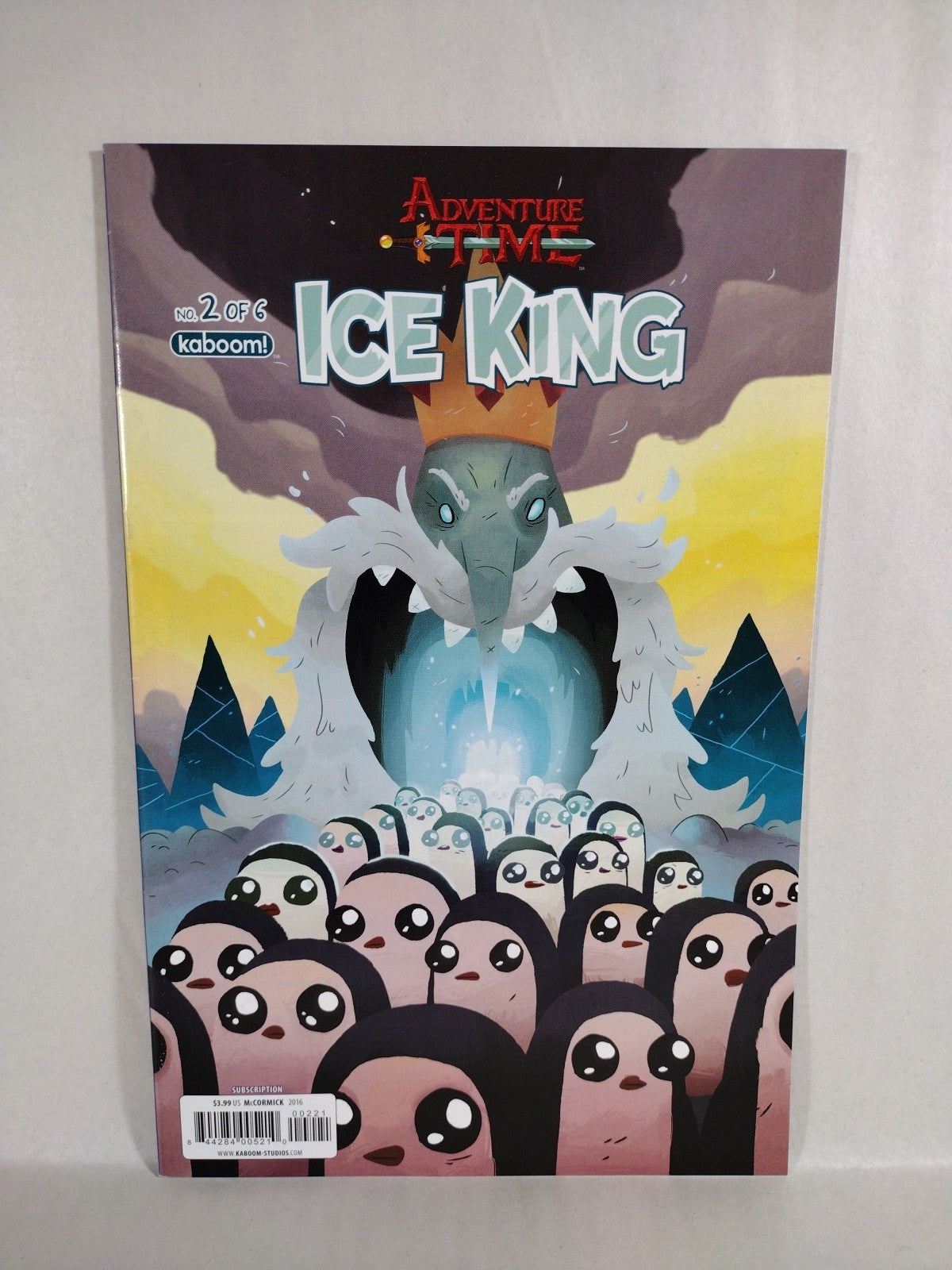 Adventure Time Ice King #2 (2016) Boom Comic Set Cover A & Subscription Cvr B NM