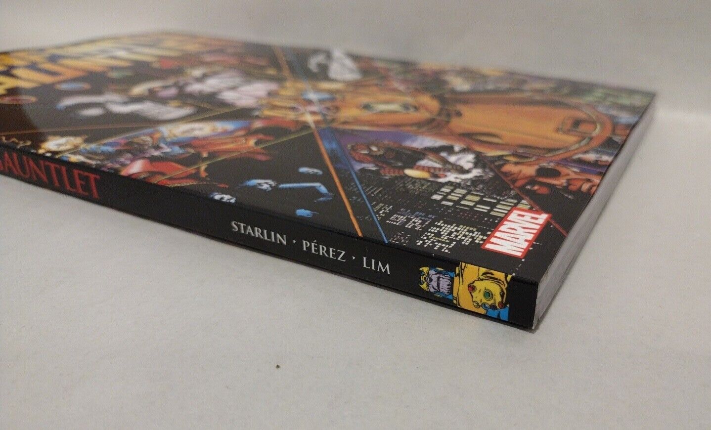 Infinity Gauntlet by George Perez (2011, Trade Paperback) New Printing (NEW)