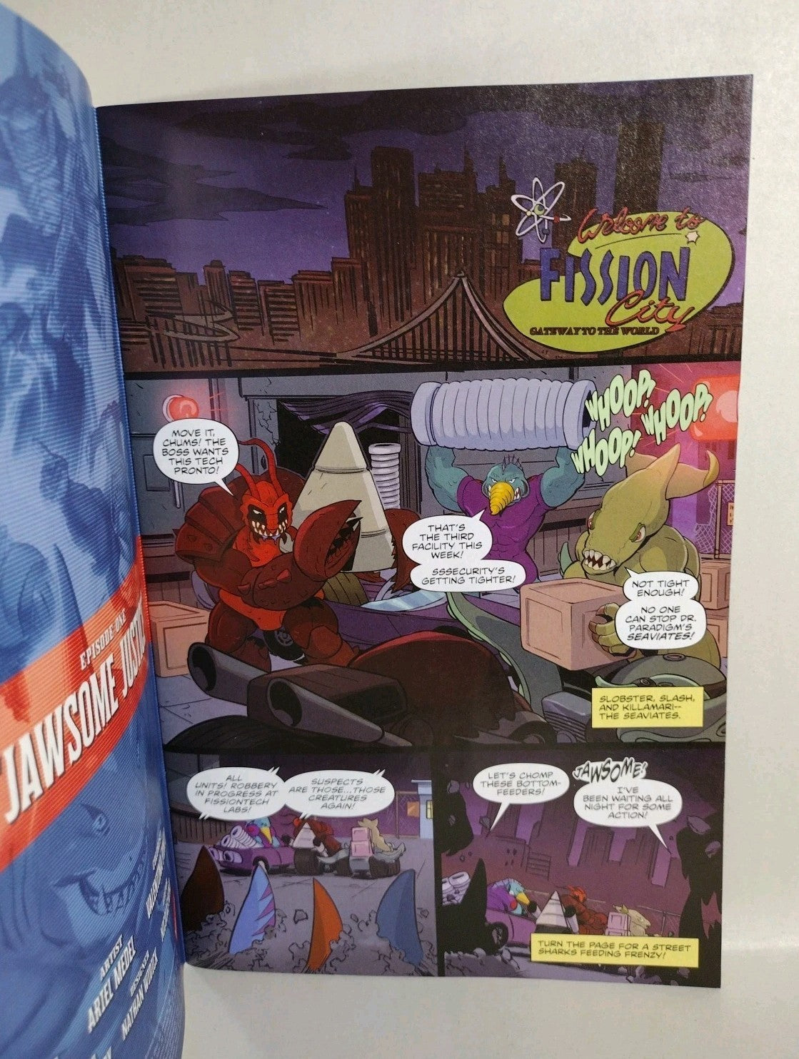 Street Sharks 1 IDW 2025 Comic Sketch Cover Variant W Original DCastr Slammu Art