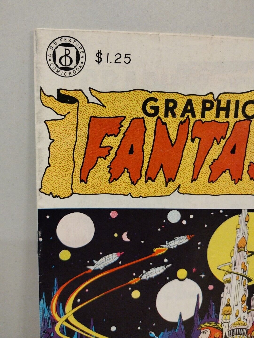 Graphic Fantasy #2 (1971) 1st Print Ned Young Cover Mike Royer No Poster